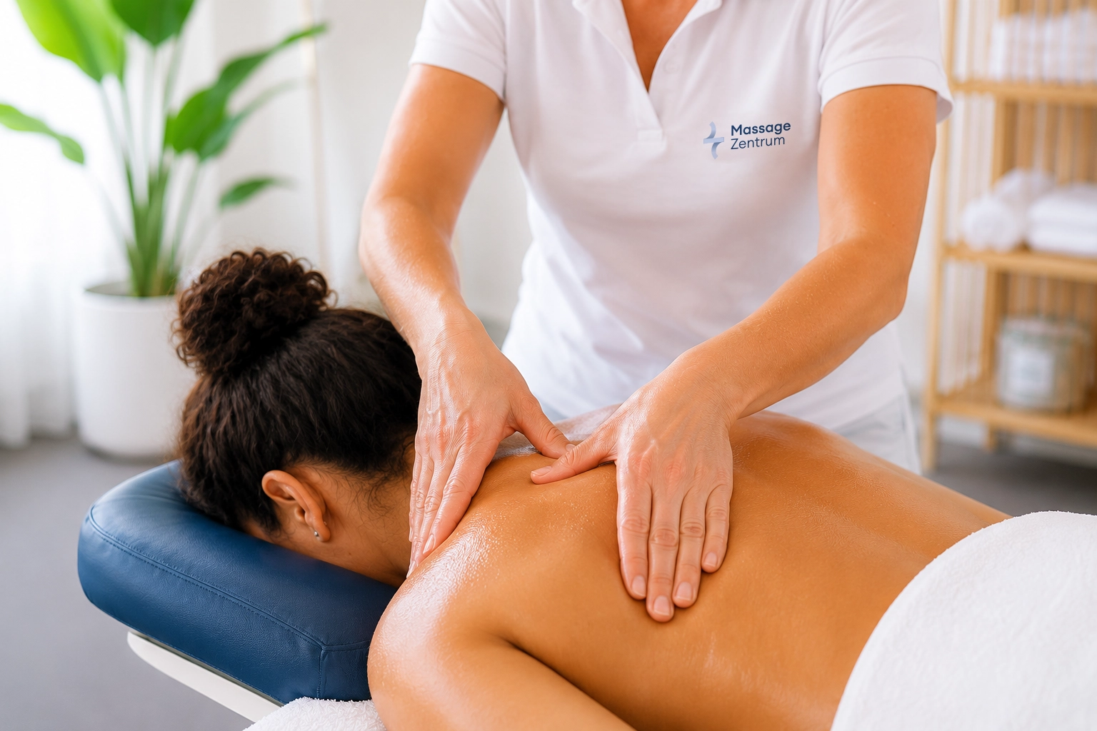 Klassische Massage an Nacken und Rücken – Praxis an der Brühlgasse
