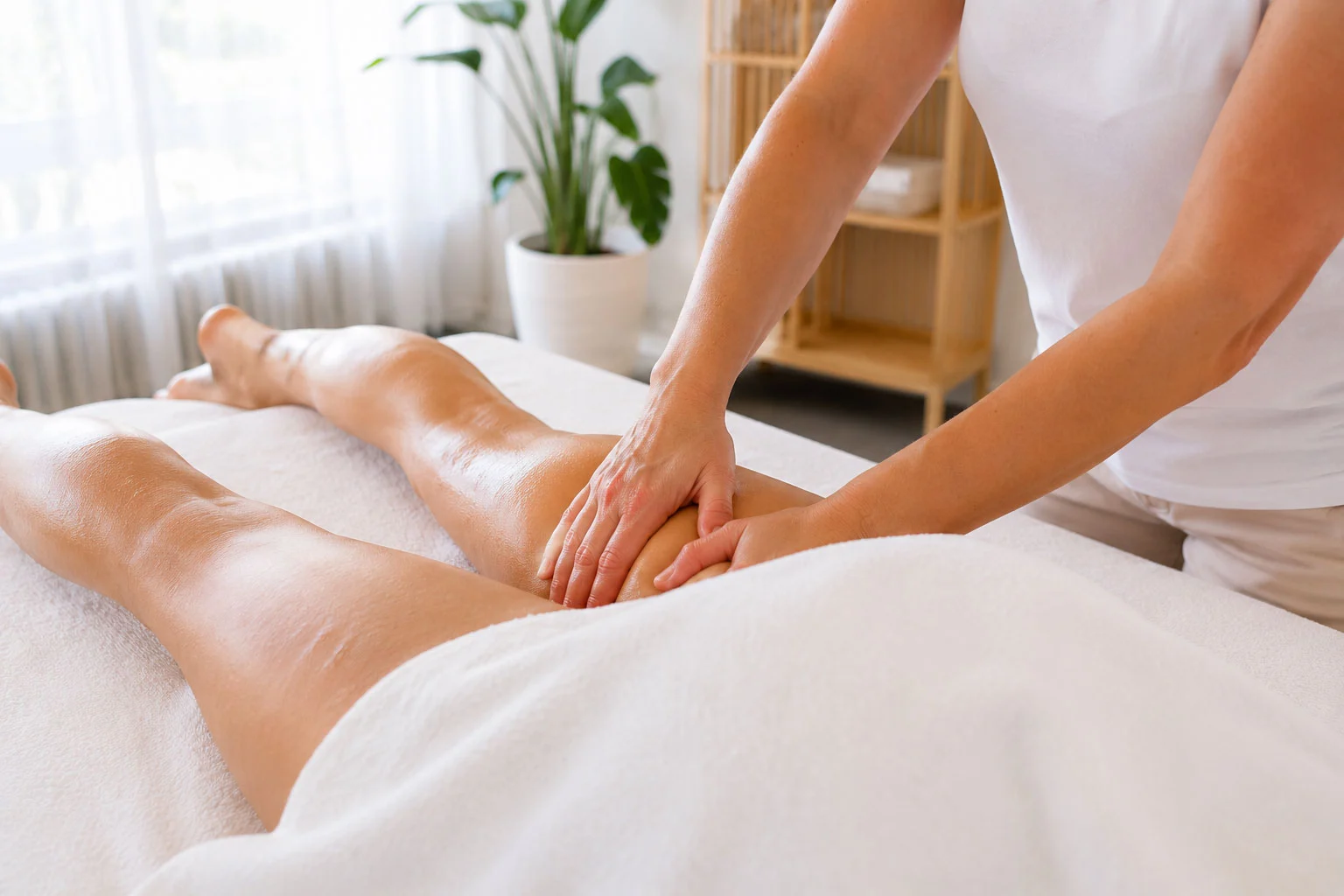 Lymphdrainage in St. Gallen mit sanften Griffen